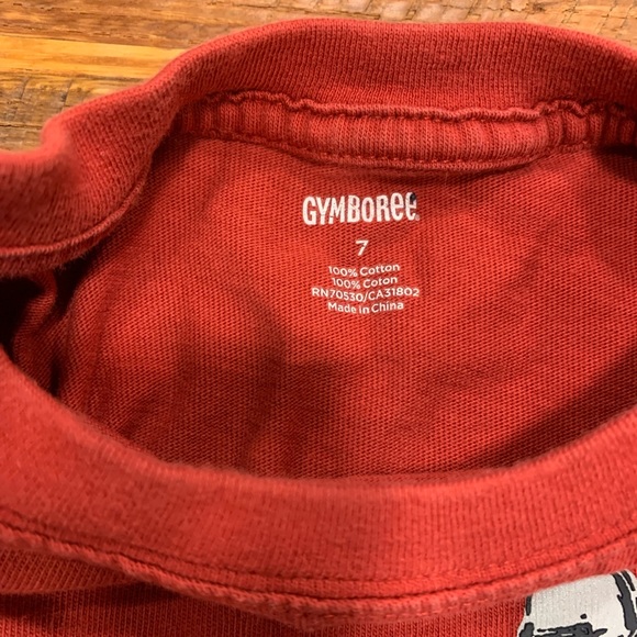 Boys Gymboree Football Graphic Shirt, Size 7 - Picture 3 of 5